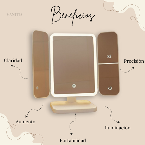 Espejo De Maquillaje Triple ™